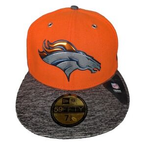 Denver Broncos | Super Bowl 50 | Orange | New Era |‎ Metallic Logo | 7 1/2